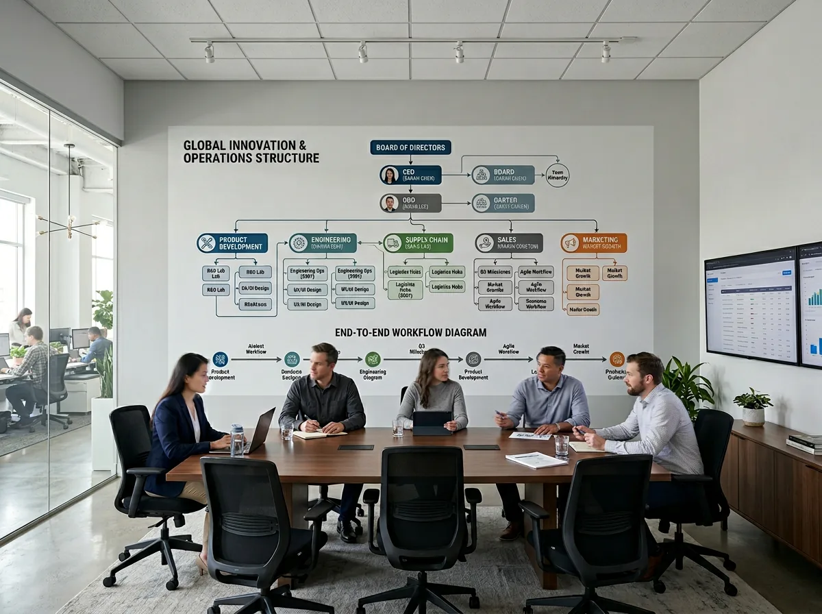 Offices wall print